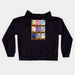 The Pony Elements - 80s toys Kids Hoodie